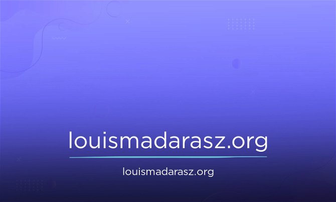 LouisMadarasz.org