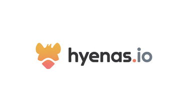 Hyenas.io - Creative brandable domain for sale