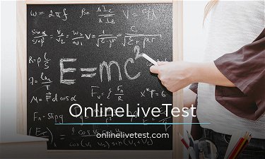 OnlineLiveTest.Com - Creative brandable domain for sale