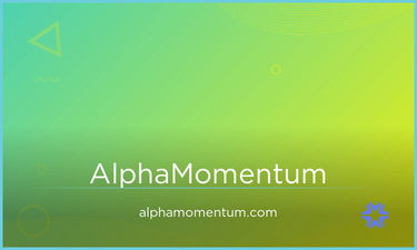 AlphaMomentum.com - Creative brandable domain for sale