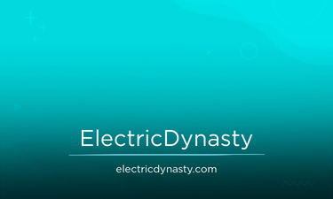 ElectricDynasty.com - Creative brandable domain for sale