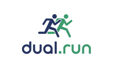 Dual.run - Creative brandable domain for sale