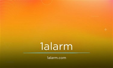 1alarm.com - Creative brandable domain for sale
