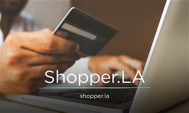 Shopper.LA - Creative brandable domain for sale