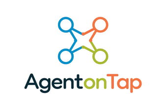 AgentOnTap.com - Creative brandable domain for sale