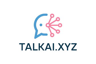 TalkAI.xyz - Creative brandable domain for sale