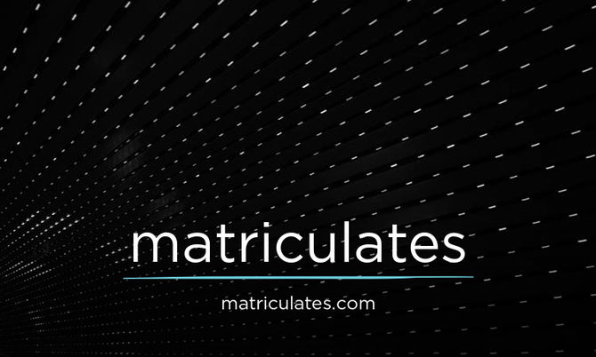 Matriculates.com