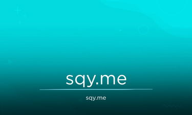 Sqy.Me - Creative brandable domain for sale