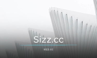 Sizz.cc - Creative brandable domain for sale