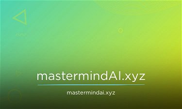 MastermindAI.xyz - Creative brandable domain for sale