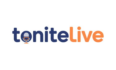ToniteLive.com - Creative brandable domain for sale