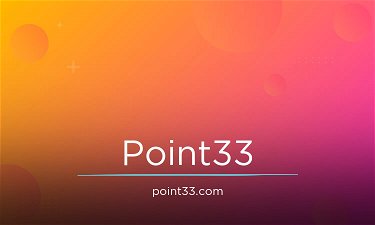 Point33.com - Creative brandable domain for sale