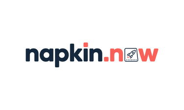 Napkin.now - Creative brandable domain for sale