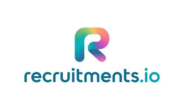 Recruitments.io - Creative brandable domain for sale