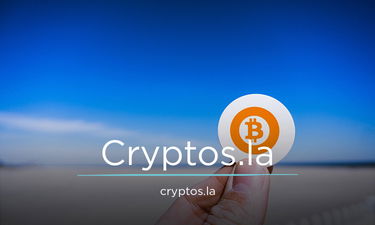 Cryptos.la - Creative brandable domain for sale