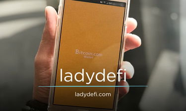 LadyDeFi.com - Creative brandable domain for sale