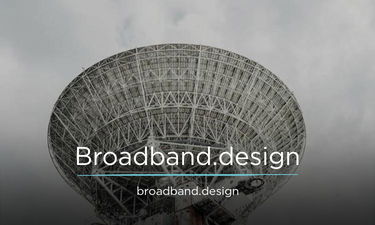 Broadband.design - Creative brandable domain for sale