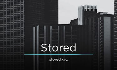 Stored.xyz - Creative brandable domain for sale