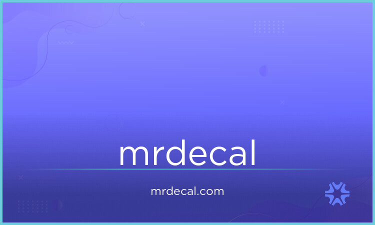 MRDecal logo
