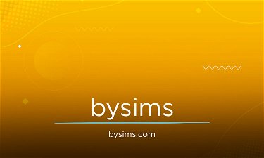 BySims.com - Creative brandable domain for sale