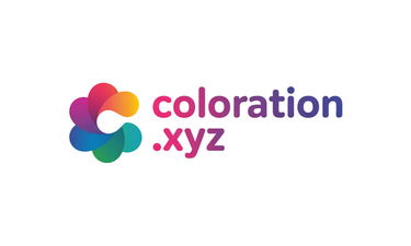 Coloration.xyz - Creative brandable domain for sale