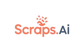 Scraps.ai - Creative brandable domain for sale