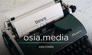 Osia.media - Creative brandable domain for sale