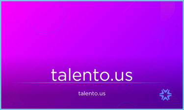 Talento.us - Creative brandable domain for sale