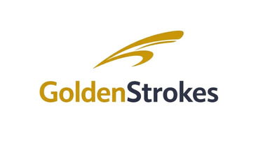 GoldenStrokes.com - Creative brandable domain for sale