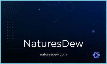 NaturesDew.com - Creative brandable domain for sale
