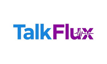 TalkFlux.com - Creative brandable domain for sale