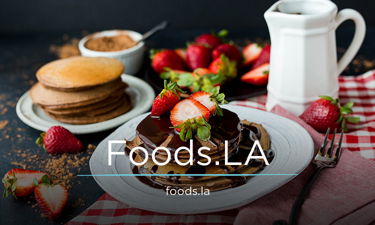 Foods.LA - Creative brandable domain for sale