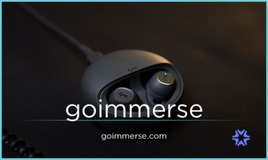 GoImmerse.com - Creative brandable domain for sale