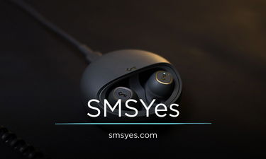 SMSYes.com - Creative brandable domain for sale