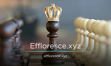 Effloresce.xyz - Creative brandable domain for sale