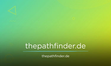 thepathfinder.de - Creative brandable domain for sale