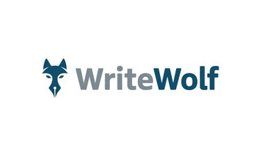 WriteWolf.com - Creative brandable domain for sale