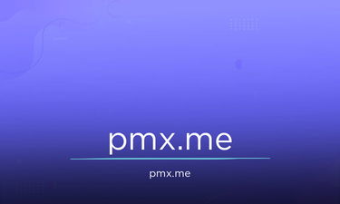 Pmx.me - Creative brandable domain for sale