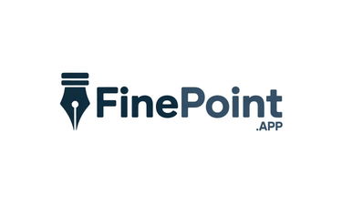 FinePoint.app - Creative brandable domain for sale