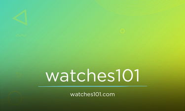 Watches101.com - Creative brandable domain for sale