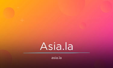 Asia.la - Creative brandable domain for sale