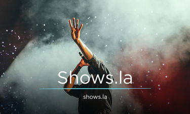 Shows.la - Creative brandable domain for sale
