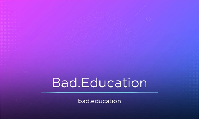 Bad.Education