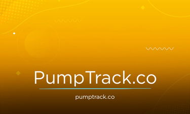 PumpTrack.co - Creative brandable domain for sale
