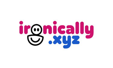 Ironically.xyz - Creative brandable domain for sale