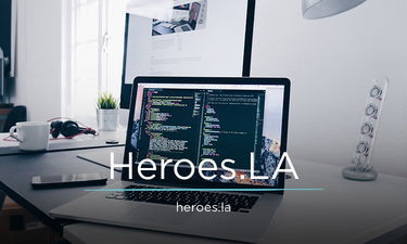 Heroes.LA - Creative brandable domain for sale