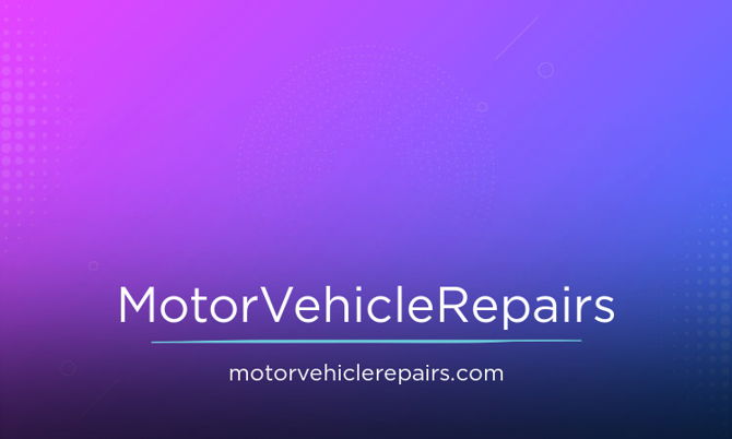 MotorVehicleRepairs.com