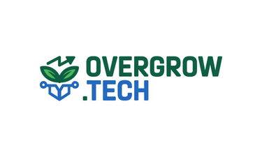 Overgrow.tech - Creative brandable domain for sale