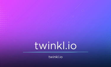 twinkl.io - Creative brandable domain for sale