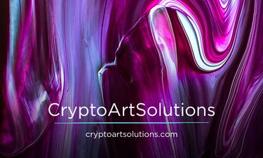 CryptoArtSolutions.com - Creative brandable domain for sale